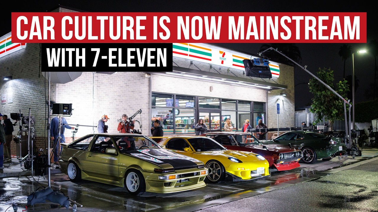 7 Eleven Just Took JDM Car Culture Into Every American Household: BTS Commercial Shoot