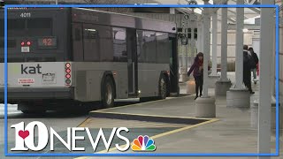 KAT buses reduce service schedule