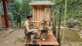 Download Lagu A young CEO lives alone in the forest, builds and renovates a farm, and cooks. MP3