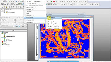 Geosoft - Georeference an image