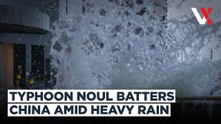 Typhoon Noul Slams Southern China As Flooding, Fallen Trees And Mass Evacuations Hit | VERTEX
