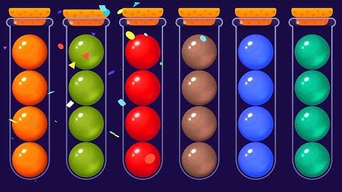 Ball game level 881- 890 | Ball Sort puzzle