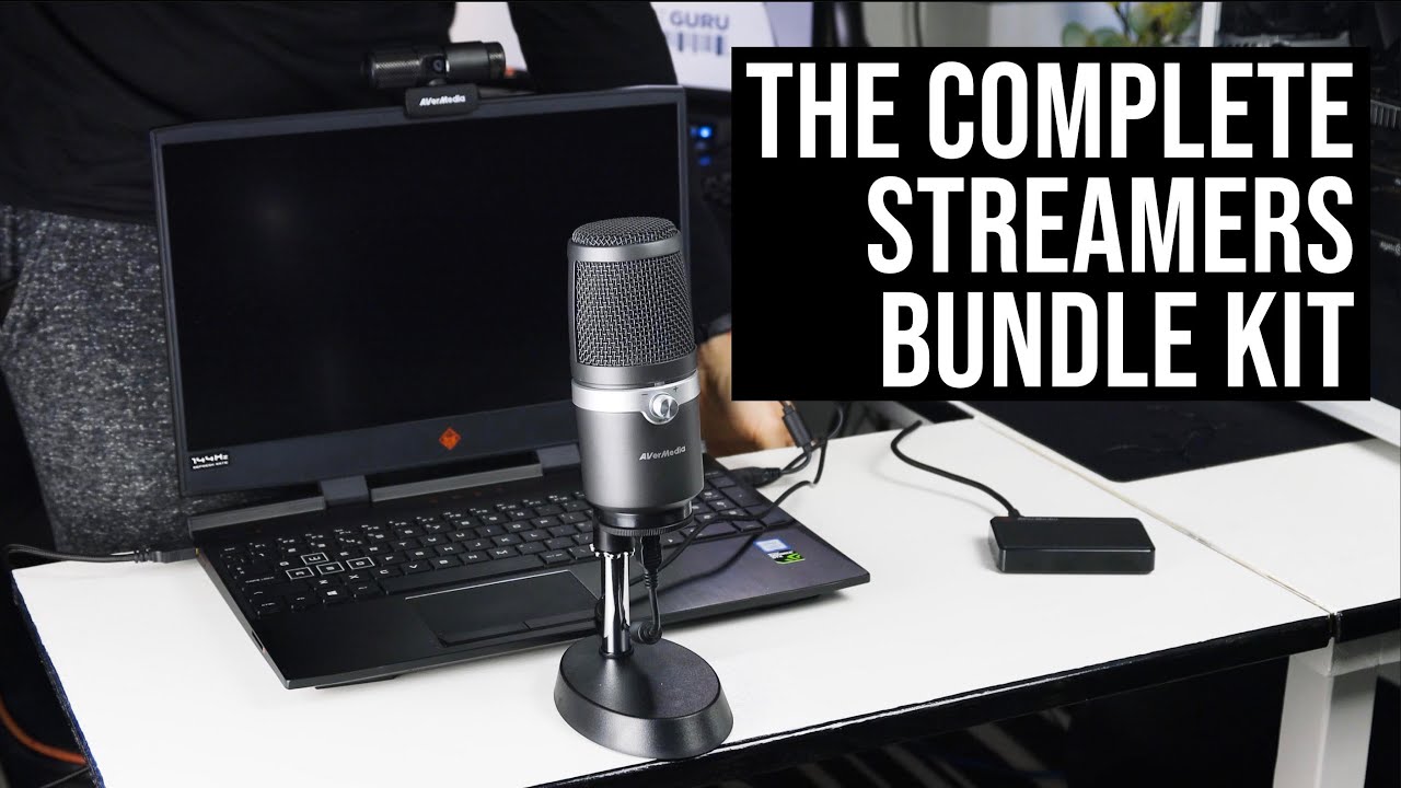 AVerMedia BO311 Review - the complete STREAMERS Kit! - YouTube