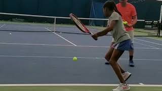 Low forehands & Backhands