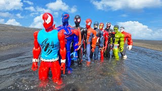 AVENGERS ACTION FIGURE SPIDER-MAN MILES HULK CAPTAIN AMERICA THOR VENOM SCARLET THANOS