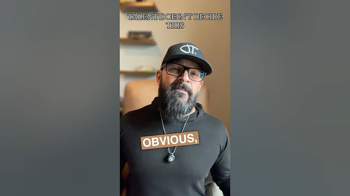 Talent Isn't What Separates People