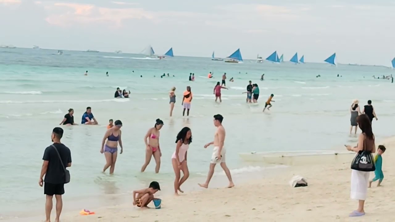 Sabay Tayo Boracay Vlog26 October 7.2025 Tuesday 4:50pm. Afternoon view Boracay Island #beach#travel