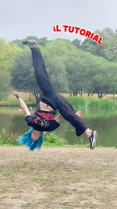 Step-by-Step Side Aerial Tutorial 🤸‍♀️✨ #acrobatics #easy