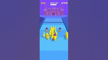 Join Clash 3D - Level 203 - Join Clash 3D Gameplay -Android iOS - #Shorts - join clash gameplay