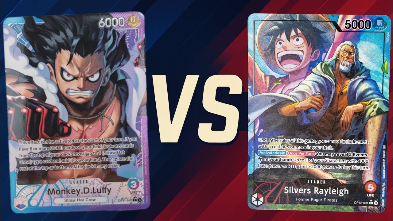 OP12 LOCALS MATCH | UP Luffy VS OP12 Silvers Rayleigh