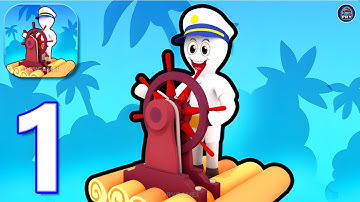 Idle Raft: Capture Islands - Gameplay Walkthrough Part 1 - Conquer Territories with Strategy Game