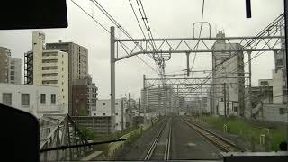 JR東日本　常磐線　上野駅～我孫子駅　前面車窓   2019年10月14日