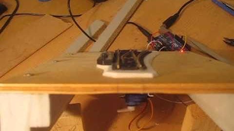 Servo controlled turnout