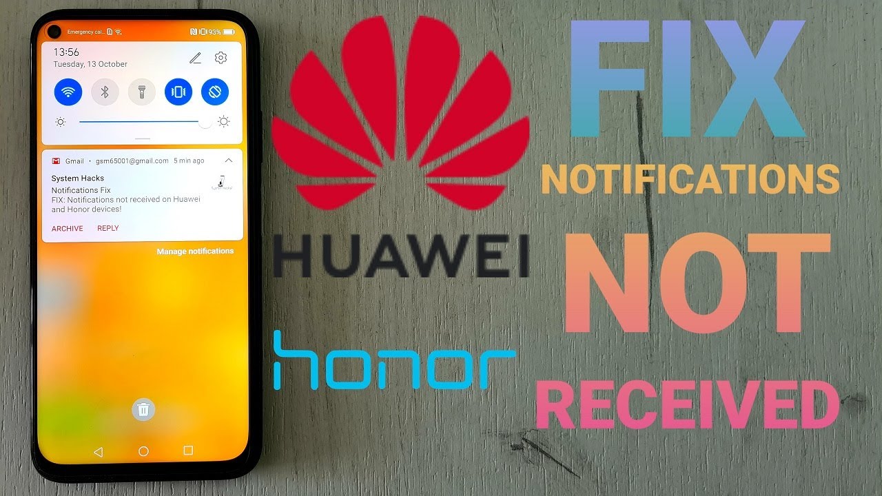 Fix Huawei Notification Problem Not Receiving App Notifications Huawei Honor Phones Resolved Youtube