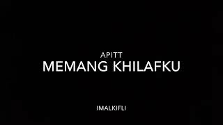 Cover imalkifli (Memang khilafku)