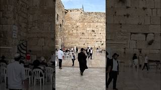 Seeing the Wailing Wall in 2024! #wailingwall #biblicalsite #israel