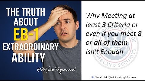 More RFEs:Why Meeting EB-1A Criteria Won’t Get You Approved. The Hidden USCIS Rule. I-140.Greencard.