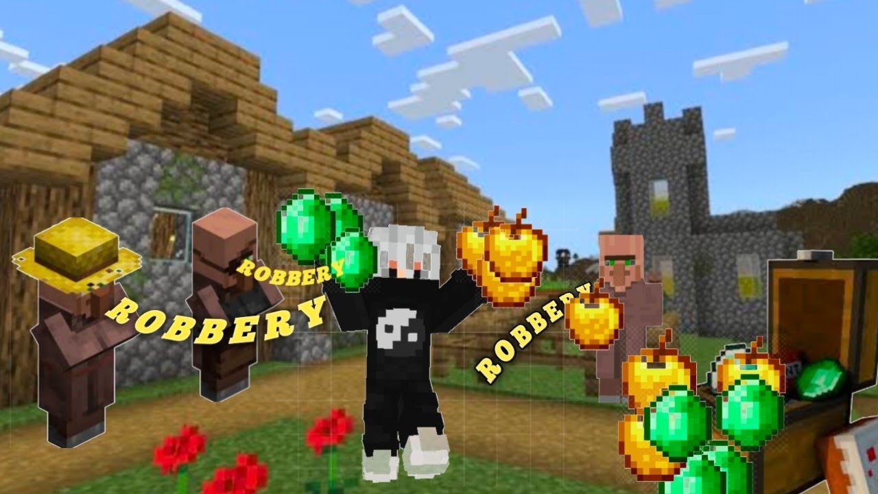 I ROBBERY ON VILLAGE [MINECRAFT] #3 - YouTube