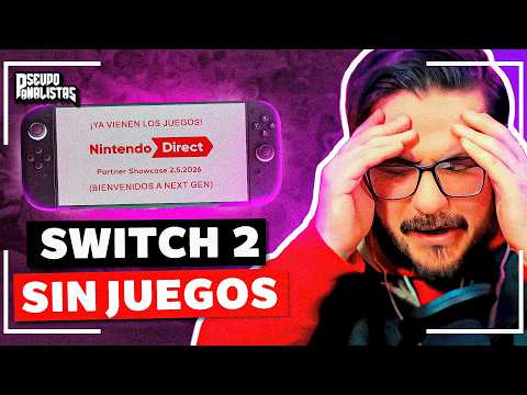 ¡UN MAL NECESARIO! ¿SWITCH 2 POR FIN TENDRÁ JUEGOS? RESUMEN NINTENDO DIRECT ZZZ