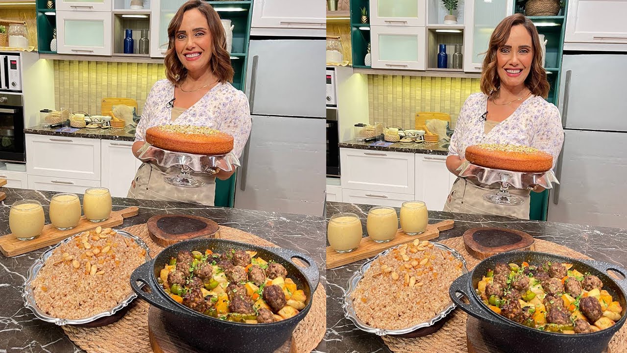 سر الصنعة مع الشيف دعاء السمنودي | أرز مبهر - صينية بطاطس بالكفتة - كيك رواني - عصير مشمش وبرتقال