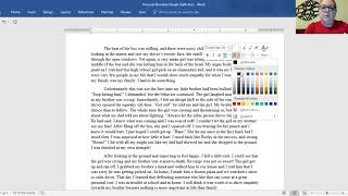 Rough Draft to Final Draft for Narrative