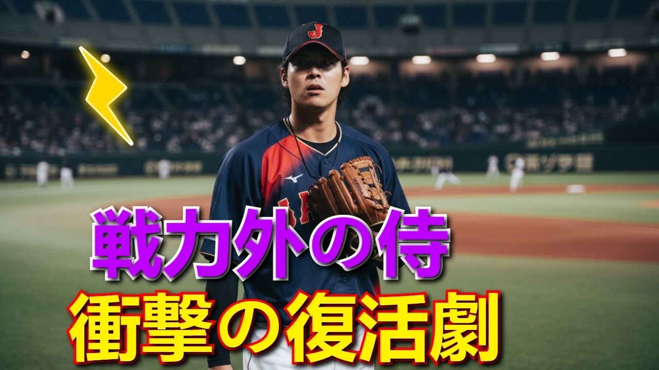 【衝撃】26歳“侍”はなぜ戦力外に？育成14位から超美技で覚醒！手放した球団が「後悔する」驚異の復活劇