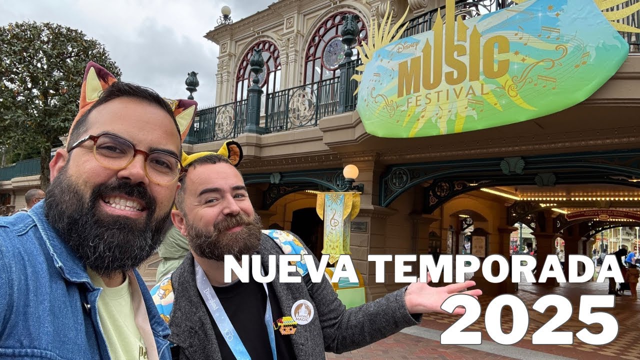 🎶 Disney Music Festival 🥁🎷 Disneyland Paris 2025 NUEVA TEMPORADA