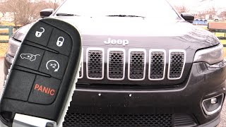 how to start jeep cherokee 2014-2021 when key fob is dead!