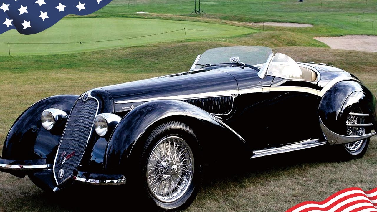Alfa Romeo 8C 2900B Lungo Spider - YouTube