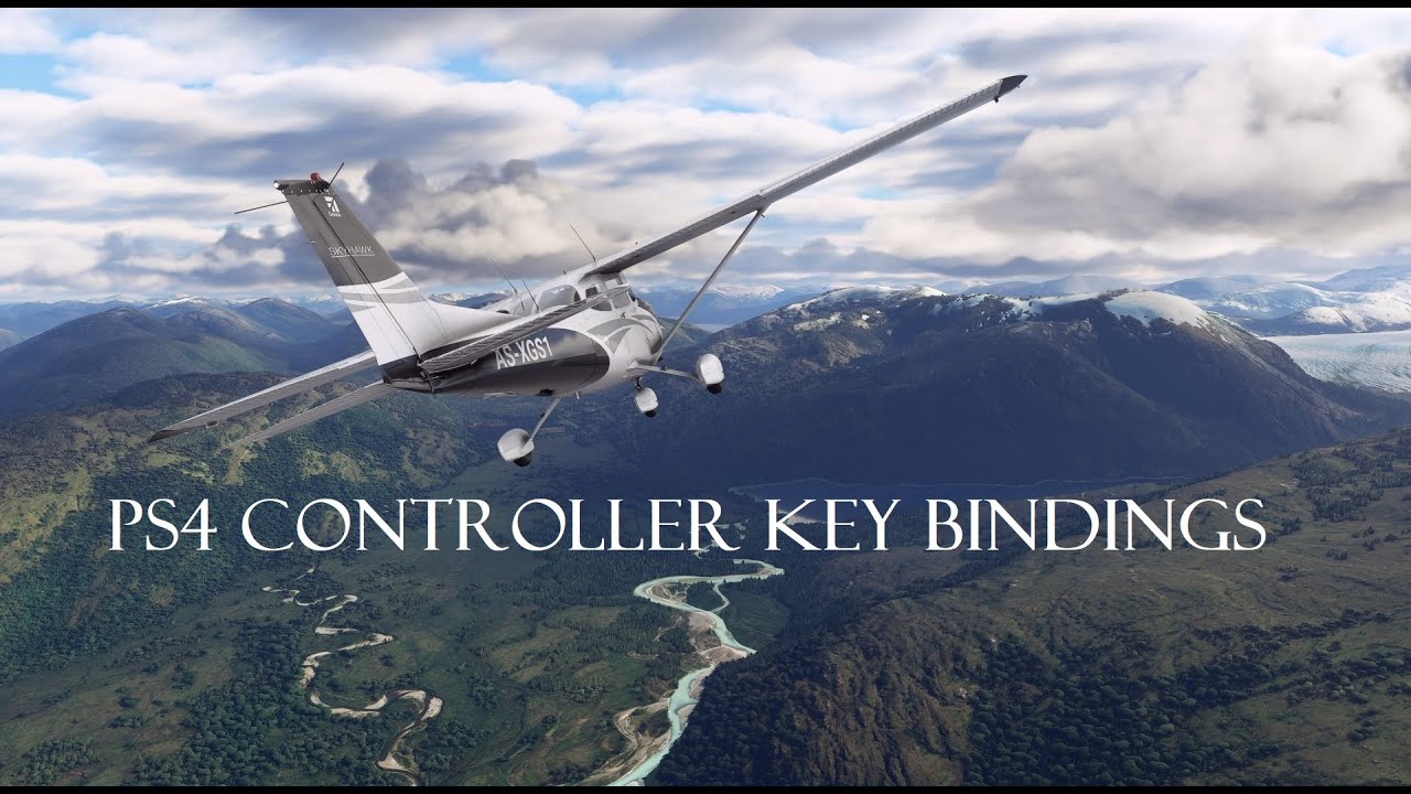 Flight Simulator 2020 - PS4 Controller Setup & Key Bindings 