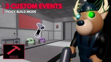 🧰 3 CUSTOM EVENTS [Links Edition P3] in PIGGY: BUILD MODE! - Roblox