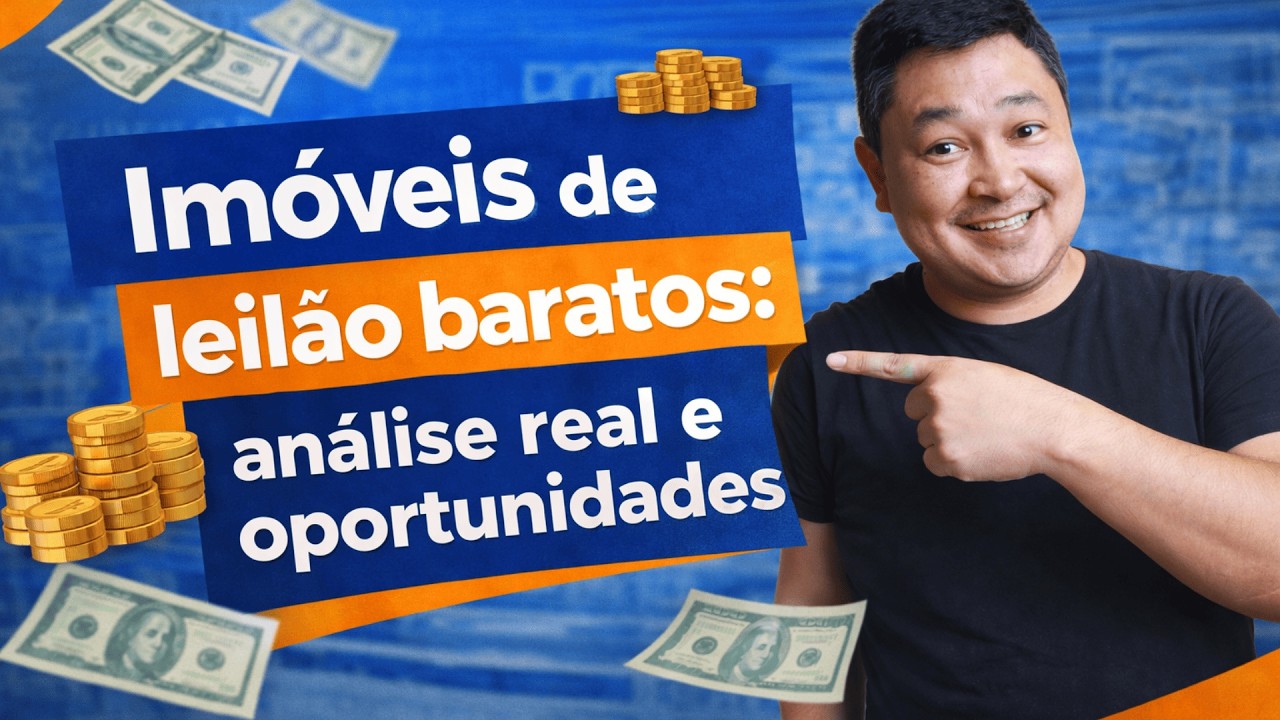 IMÓVEIS DE LEILÃO BARATOS: análise real e oportunidades