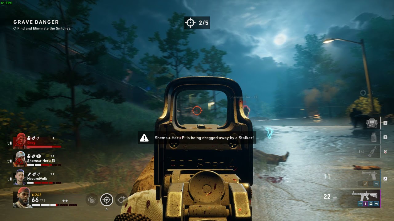 Back 4 Blood Grave Danger completed.