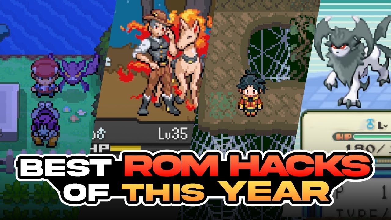 14 NEW and BEST POKEMON ROM HACKS AND FAN GAMES 2023 GBA NDS and MORE