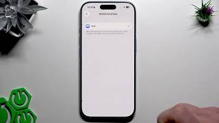 How to change the default browser and Mail app on iPhone 17 screenshot 4