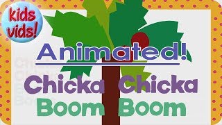 Book-accurate animated! Chicka Chicka Boom Boom - Kids Vids TV