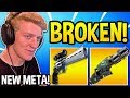 TFUE Shows *UNBEATABLE* "SCOPED REVOLVER & MINIGUN" STRATEGY in Fortnite!