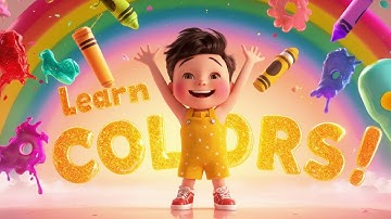 “Learn Colors for Kids 🎨 | Fun Educational Color Song with 3D Animation | Preschool Learning Video