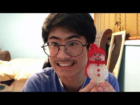 Aggressive Tapping and Scratching on Mr. SNOWMAN | YamASMR