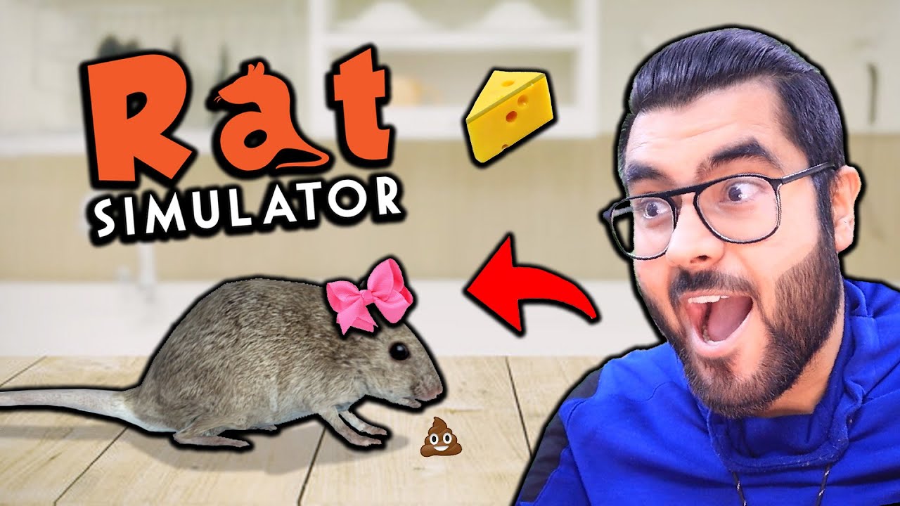 rat simulator  2022 Update  RAT SIMULATOR 😂 [Funny Moments #1] | Hitesh KS