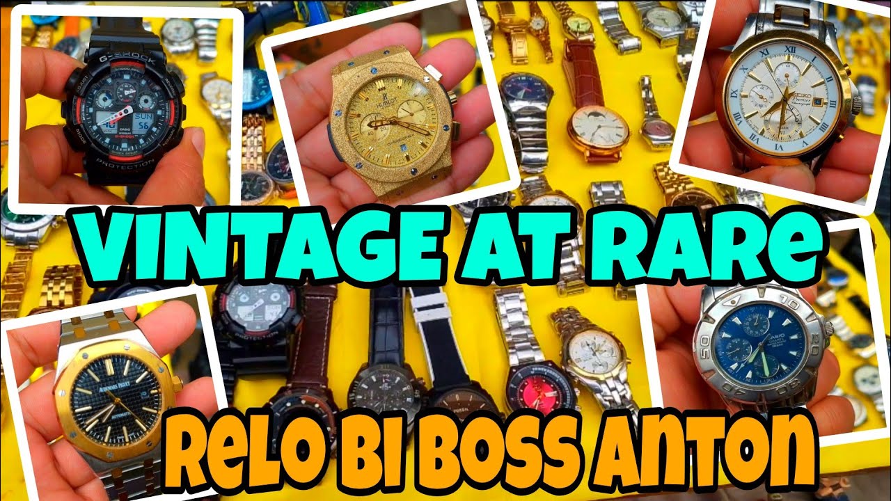 VINTAGE AT RARE WATCH NI BOSS ANTON/CARMEN PLANAS DIVISORIA TONDO MANILA 