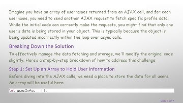 How to Add Multiple Key-Value Pairs to an Object after an AJAX Call in JavaScript