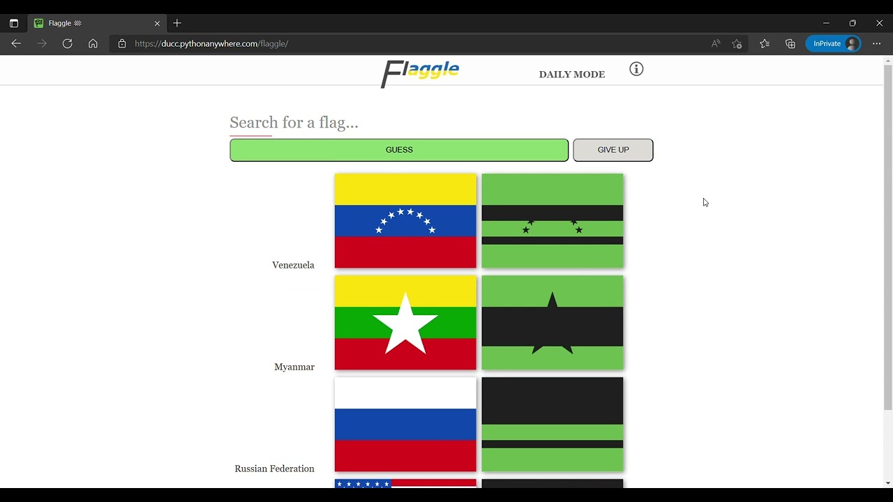 Flaggle Solution Today [April 16, 2022] Flaggle Game Answer #Flaggle ...