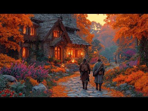 Autumn In The Enchanted Forest Relaxing Medieval Celtic Music For Study Relaxation Reflection