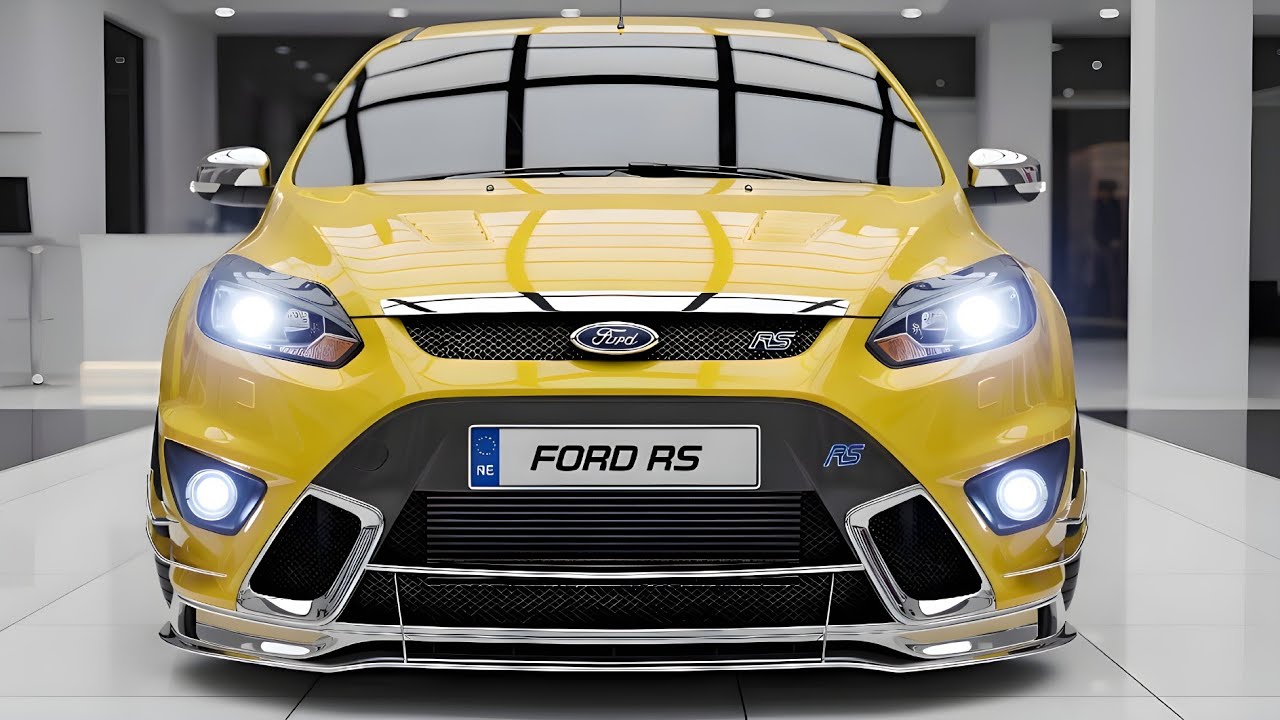 Ford Focus RS 2026 года — зверь, который вот-вот взорвет Интернет