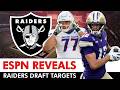 ESPN Reveals Raiders 2026 Draft Targets After Full 7 Round Matt Miller Mock Draft