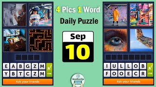 4 Pics 1 Word September 10 2022 Daily Puzzle Answer screenshot 2