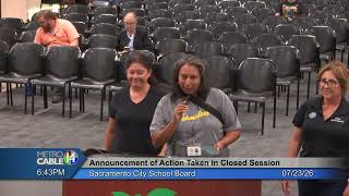 Sacramento City Unified School District - July 23, 2026