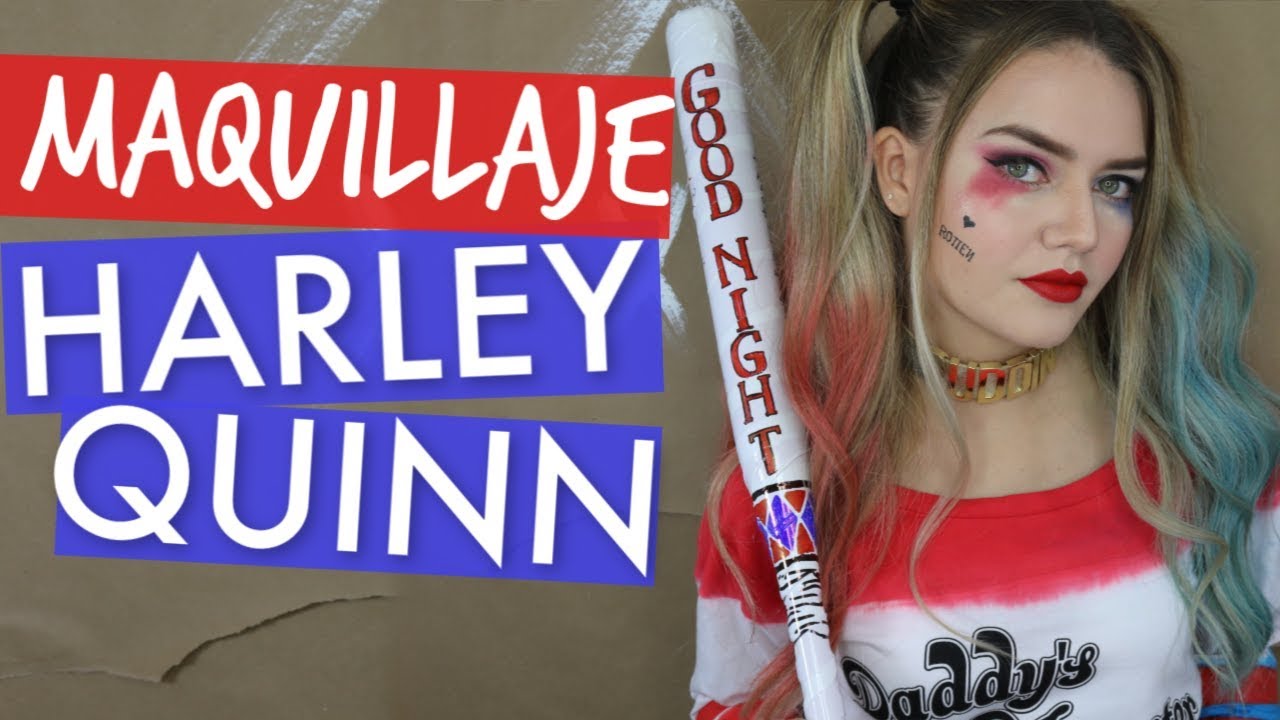 MAQUILLAJE HARLEY QUINN | LADYGAMEZ - YouTube