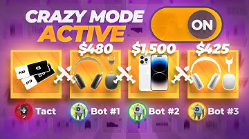 HUGE WIN ON CRAZY MODE 4 WAY HYPEDROP CASE BATTLE...